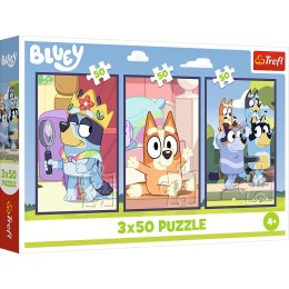 Trefl Puzzle Puzzle - 3x50 - Rodzina Bluey Trefl 34890