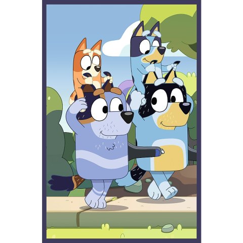 Trefl Puzzle Puzzle - 3x50 - Rodzina Bluey Trefl 34890 Trefl Puzzle Puzzle - 3x50 - Rodzina Bluey Trefl 34890