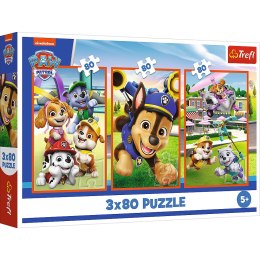 Trefl Puzzle Puzzle - 3x80 - Psia zgraja Psi Patrol Trefl 34886