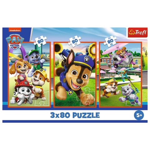 Trefl Puzzle Puzzle - 3x80 - Psia zgraja Psi Patrol Trefl 34886 Trefl Puzzle Puzzle - 3x80 - Psia zgraja Psi Patrol Trefl 34886