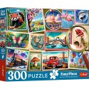 Trefl Puzzle Puzzle - 300 EasyPiece - Znaczki pocztowe Trefl 23100
