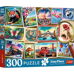 Trefl Puzzle Puzzle - 300 EasyPiece - Znaczki pocztowe Trefl 23100