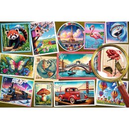 Trefl Puzzle Puzzle - 300 EasyPiece - Znaczki pocztowe Trefl 23100