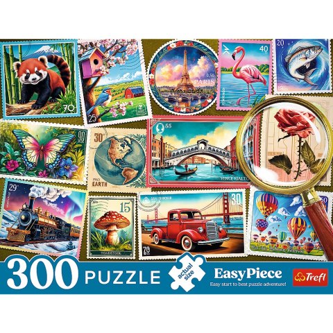Trefl Puzzle Puzzle - 300 EasyPiece - Znaczki pocztowe Trefl 23100 Trefl Puzzle Puzzle - 300 EasyPiece - Znaczki pocztowe Trefl 23100