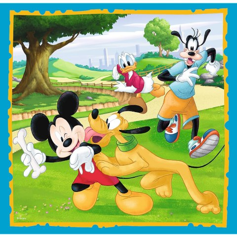 Trefl Puzzle Puzzle - 3w1 - Myszka Miki z przyjaciółmi Trefl 34846 Trefl Puzzle Puzzle - 3w1 - Myszka Miki z przyjaciółmi Trefl 34846