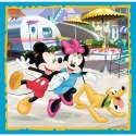 Trefl Puzzle Puzzle - 3w1 - Myszka Miki z przyjaciółmi Trefl 34846