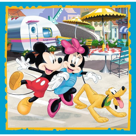 Trefl Puzzle Puzzle - 3w1 - Myszka Miki z przyjaciółmi Trefl 34846 Trefl Puzzle Puzzle - 3w1 - Myszka Miki z przyjaciółmi Trefl 34846