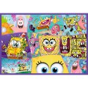 Trefl Puzzle Puzzle - 4x250 - Szalony świat Sponge Boba Trefl 13342