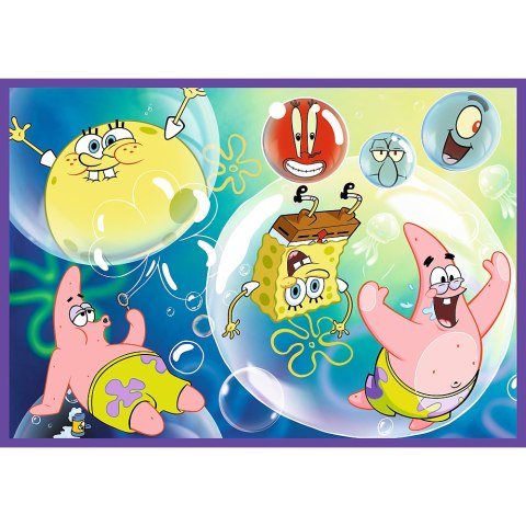 Trefl Puzzle Puzzle - 4x250 - Szalony świat Sponge Boba Trefl 13342 Trefl Puzzle Puzzle - 4x250 - Szalony świat Sponge Boba Trefl 13342
