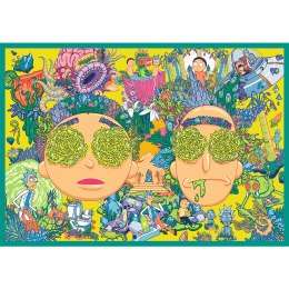 Trefl Puzzle Puzzle - 4x250 - Zakręcony świat Ricka i Morty'ego - Warner Rick and Morty Trefl 13338