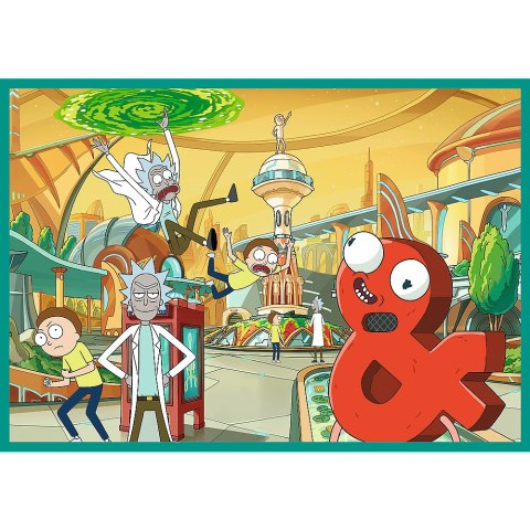 Trefl Puzzle Puzzle - 4x250 - Zakręcony świat Ricka i Morty'ego - Warner Rick and Morty Trefl 13338 Trefl Puzzle Puzzle - 4x250 - Zakręcony świat Ricka i Morty'ego - Warner Rick and Morty Trefl 13338