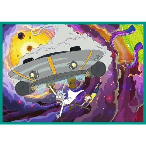 Trefl Puzzle Puzzle - 4x250 - Zakręcony świat Ricka i Morty'ego - Warner Rick and Morty Trefl 13338 Trefl Puzzle Puzzle - 4x250 - Zakręcony świat Ricka i Morty'ego - Warner Rick and Morty Trefl 13338
