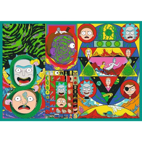 Trefl Puzzle Puzzle - 4x250 - Zakręcony świat Ricka i Morty'ego - Warner Rick and Morty Trefl 13338 Trefl Puzzle Puzzle - 4x250 - Zakręcony świat Ricka i Morty'ego - Warner Rick and Morty Trefl 13338