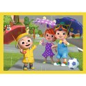 Trefl Puzzle Puzzle - "4w1 (12, 15, 20, 24)" - Cocomelon, Poznaj bohaterów Trefl 34647
