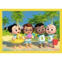 Trefl Puzzle Puzzle - "4w1 (12, 15, 20, 24)" - Cocomelon, Poznaj bohaterów Trefl 34647