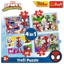 Trefl Puzzle Puzzle - "4w1 (12, 15, 20, 24)" - Ekipa Spiday"a 34611