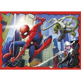 Trefl Puzzle Puzzle - 4w1 - Bohaterski Spider-Man Trefl 34384