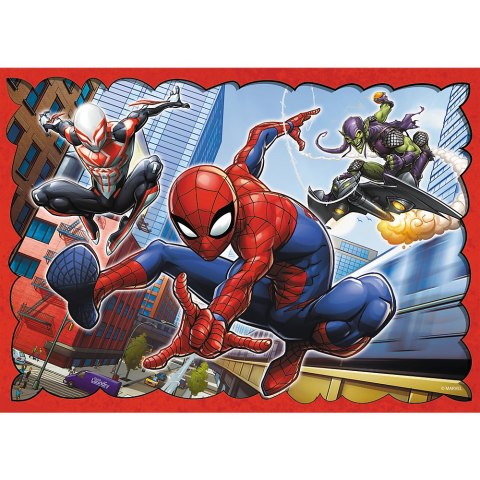 Trefl Puzzle Puzzle - 4w1 - Bohaterski Spider-Man Trefl 34384 Trefl Puzzle Puzzle - 4w1 - Bohaterski Spider-Man Trefl 34384
