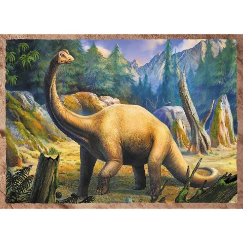Trefl Puzzle Puzzle - 4w1 - Ciekawe dinozaury / Trefl 34383 Trefl Puzzle Puzzle - 4w1 - Ciekawe dinozaury / Trefl 34383