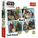 Trefl Puzzle Puzzle - "4w1" - Mandalorian Trefl 34397