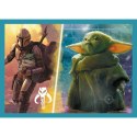 Trefl Puzzle Puzzle - "4w1" - Mandalorian Trefl 34397