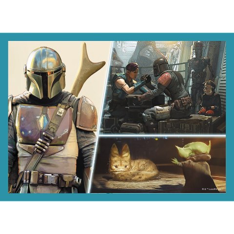 Trefl Puzzle Puzzle - "4w1" - Mandalorian Trefl 34397 Trefl Puzzle Puzzle - "4w1" - Mandalorian Trefl 34397