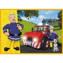 Trefl Puzzle Puzzle - "4w1" - Odważny Strażak Sam Trefl 34387