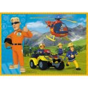 Trefl Puzzle Puzzle - "4w1" - Odważny Strażak Sam Trefl 34387