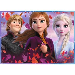 Trefl Puzzle Puzzle - 4w1 - Podróż w nieznane / Disney Frozen Trefl 34323