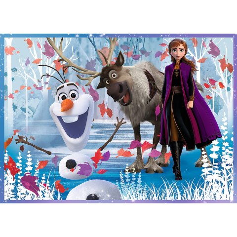 Trefl Puzzle Puzzle - 4w1 - Podróż w nieznane / Disney Frozen Trefl 34323 Trefl Puzzle Puzzle - 4w1 - Podróż w nieznane / Disney Frozen Trefl 34323
