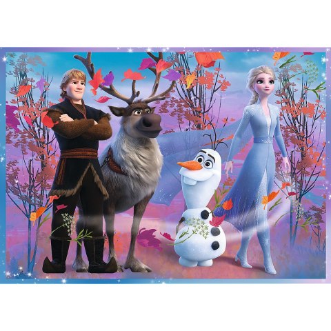 Trefl Puzzle Puzzle - 4w1 - Podróż w nieznane / Disney Frozen Trefl 34323 Trefl Puzzle Puzzle - 4w1 - Podróż w nieznane / Disney Frozen Trefl 34323