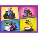 Trefl Puzzle Puzzle - 4w1 - Poznaj Batwheels - Warner Batwheels 34658