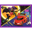 Trefl Puzzle Puzzle - 4w1 - Poznaj Batwheels - Warner Batwheels 34658