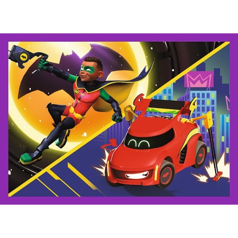 Trefl Puzzle Puzzle - 4w1 - Poznaj Batwheels - Warner Batwheels 34658 Trefl Puzzle Puzzle - 4w1 - Poznaj Batwheels - Warner Batwheels 34658