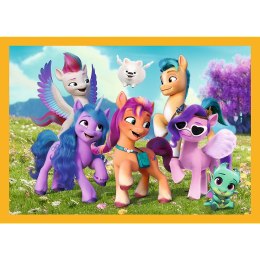 Trefl Puzzle Puzzle - 4w1 - Poznaj kucyki Pony My Little Pony Trefl 34624