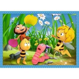 Trefl Puzzle Puzzle - 4w1 - Przygody Pszczółki Mai Trefl 34356