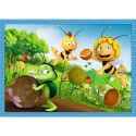 Trefl Puzzle Puzzle - 4w1 - Przygody Pszczółki Mai Trefl 34356
