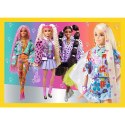 Trefl Puzzle Puzzle - 4w1 - Wesoły świat Barbie / Mattel, Barbie 34626