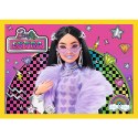 Trefl Puzzle Puzzle - 4w1 - Wesoły świat Barbie / Mattel, Barbie 34626