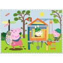 Trefl Puzzle Puzzle - "4w1" - Wspomnienia z wakacji / Peppa Pig Trefl 34359