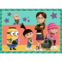 Trefl Puzzle Puzzle - 4w1 - Zwariowane Minionki Trefl 34648