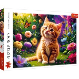 Trefl Puzzle Puzzle - 500 - Uroczy kotek Trefl 37525