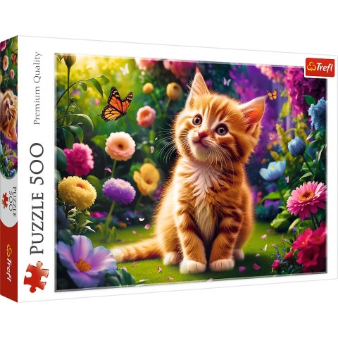 Trefl Puzzle Puzzle - 500 - Uroczy kotek Trefl 37525 Trefl Puzzle Puzzle - 500 - Uroczy kotek Trefl 37525