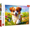 Trefl Puzzle Puzzle - 500 - Wesoły piesek Trefl 37524