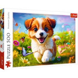 Trefl Puzzle Puzzle - 500 - Wesoły piesek Trefl 37524