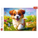 Trefl Puzzle Puzzle - 500 - Wesoły piesek Trefl 37524