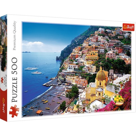 Trefl Puzzle Puzzle 500 el. Positano, Wybrzeże Amalfickie, Włochy Trefl 37145 Trefl Puzzle Puzzle 500 el. Positano, Wybrzeże Amalfickie, Włochy Trefl 37145