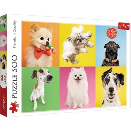 Trefl Puzzle Puzzle 500 el. Psy Trefl 37378