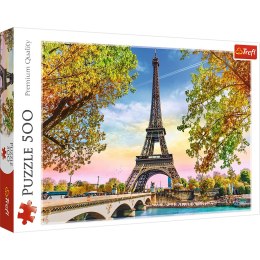 Trefl Puzzle Puzzle 500 el. Romantyczny Paryż Trefl 37330