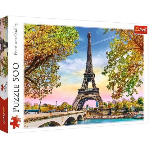 Trefl Puzzle Puzzle 500 el. Romantyczny Paryż Trefl 37330 Trefl Puzzle Puzzle 500 el. Romantyczny Paryż Trefl 37330